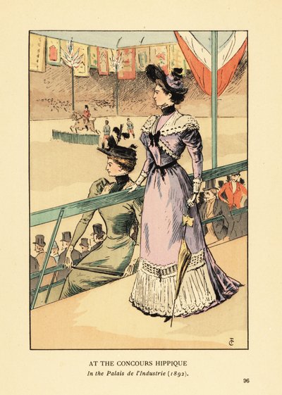 パレ・デュストリで開催されたコンクール・ヒピックにて 作： François Courboin