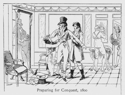 征服の準備、1800 作： François Courboin