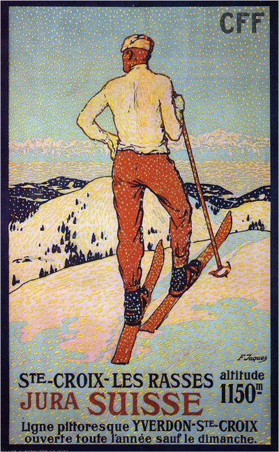 レ・ラス、サント・クロワ、1921年 作： François Jacques