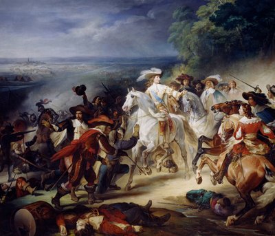 ロクロイの戦い、1643年5月19日、1834年 作： François Joseph Heim
