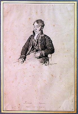 ジャン=フランソワ・ルスール（1760-1837）1828（木炭） 作： François Joseph Heim