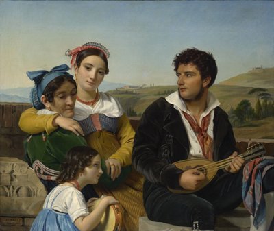 ミュージカルグループ、1821年 作： François Joseph Navez