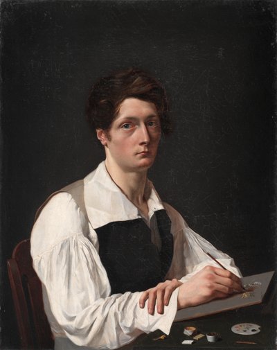 自画像 作： François LePage