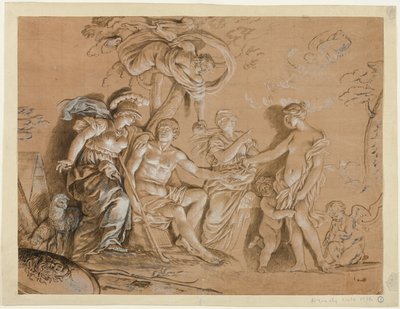 パリの審判 作： François Le Moyne