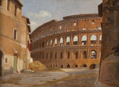 フランス語：Vue du Colisée 作： フランソワ・マリウス・グラネット
