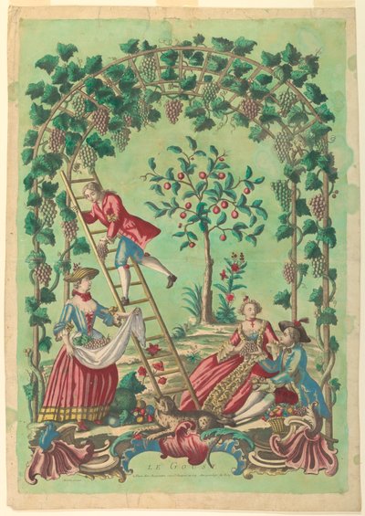 味覚 作： François Thomas Mondon