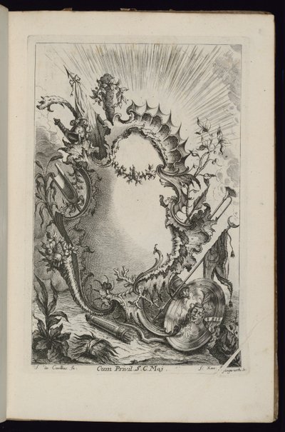 アーモリアルトロフィー付きカートリッジ、用途別カートリッジブック 作： François de Cuvilliés the Elder