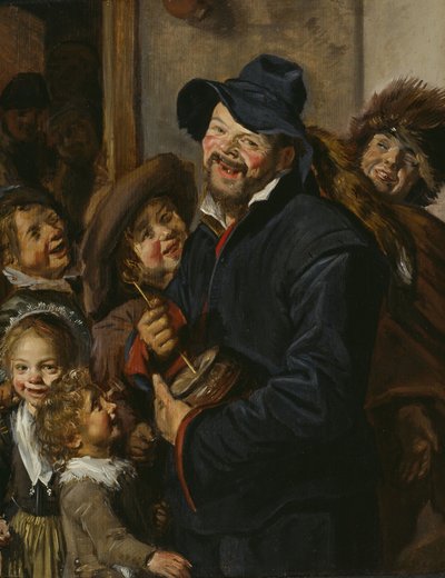 ロンメル・ポット奏者》1630年頃（油彩・パネル） 作： Frans (Follower of) Hals