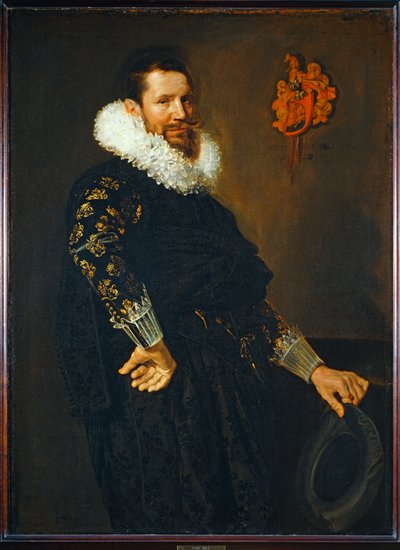 パウルス・ファン・ベレステイン、ハーレムの弁護士。1619年 - パウルス・ファン・ベレスタイン、ハーレムの弁護士。1619 ... 作： フランス (スクール オブ) ハルス
