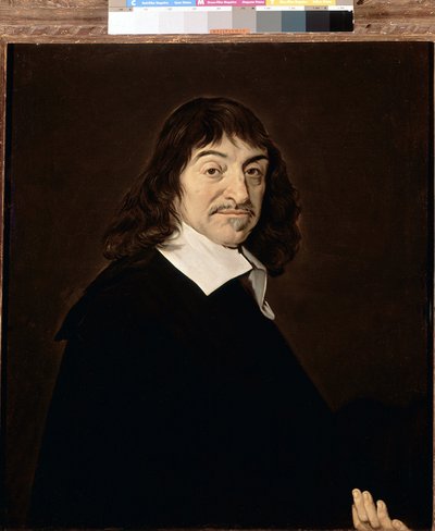 ルネ・デカルトの肖像、フランスの哲学者 作： Frans (after) Hals