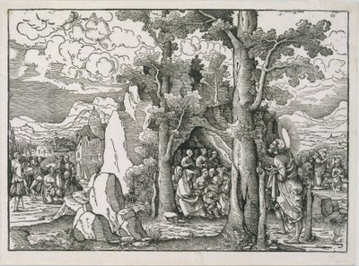 洗礼者聖ヨハネの生涯の場面 1522年。 作： Frans Crabbe van Espleghem