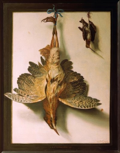 死んだ鳥とトロンペドゥイル 作： Frans Cuyck van Meyerop