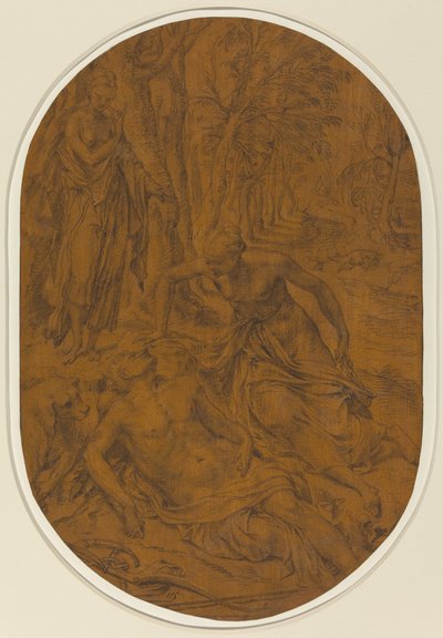 ダイアナとエンディミオン 作： Frans Floris I