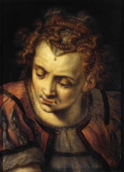 女性の頭部の研究 作： Frans Floris I
