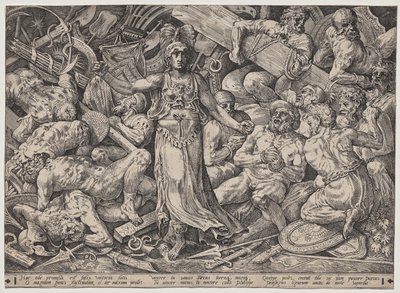囚人とトロフィーに囲まれた勝利 作： Frans Floris the Elder