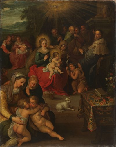 聖なる親族 作： Frans Francken (II)