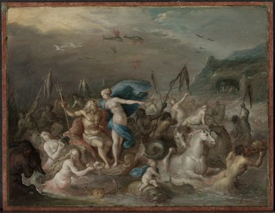 ネプチューンとアンフィトリテの勝利、1630年代。 作： Frans Francken