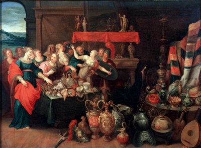 「認識されたアキレス」、1620 年代。 作： Frans Francken II
