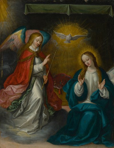受胎告知 作： Frans Francken II