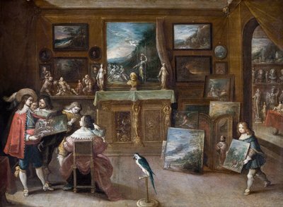 アートディーラーへの訪問 作： Frans Francken the Younger