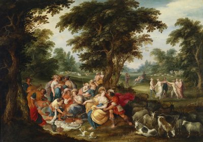 アルカディア。黄金時代 作： Frans Francken the Younger