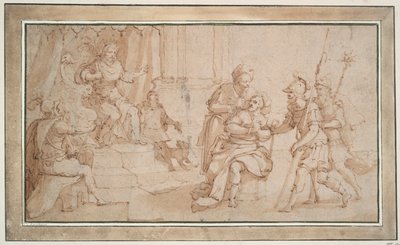 ロクリのザレウコスの盲目 作： Frans Francken the Younger