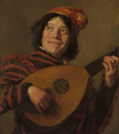 リュート奏者 作： Frans Hals (copy after)