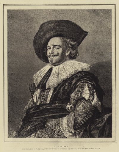 キャバリア 作： Frans Hals