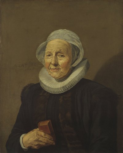 老婦人、1628 作： Frans Hals