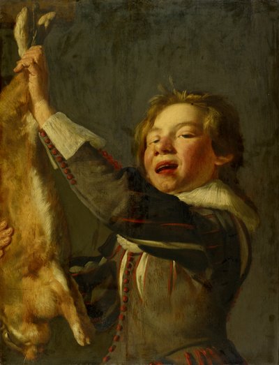 死んだウサギの少年 作： Frans Hals