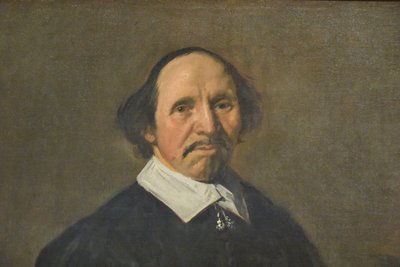 デンマーク語： Portræt af en mand ある男の肖像 作： フランス・ハルス