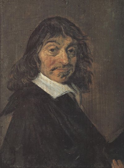 デンマーク：ルネ・デカルト（1596-1650） ルネ・デカルトの肖像 作： フランス・ハルス