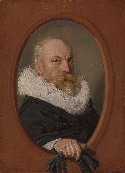 Peter Scriverius 1576-1660、1626。 作： Frans Hals
