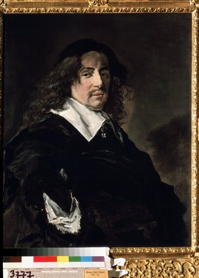 ""Portrait of a Man"" これはおそらくオランダのブルジョワです。 Franz Hals (1581-1666) 作 1660年頃 Dim. 84.5x67 cm エルミタージュ美術館 サンクトペテルブルク 作： Frans Hals