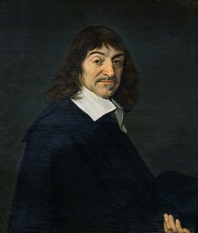 ルネ・デカルトの肖像（1596-1650）c.1649 作： Frans Hals