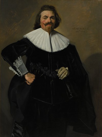 ティーレマン・ルースターマンの肖像 作： Frans Hals