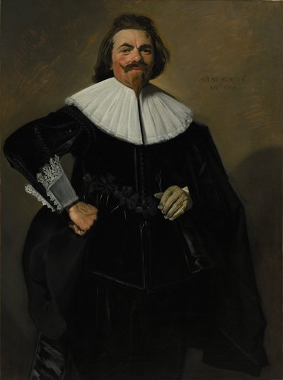 ティーレマンルースターマンの肖像、1634年。 作： Frans Hals