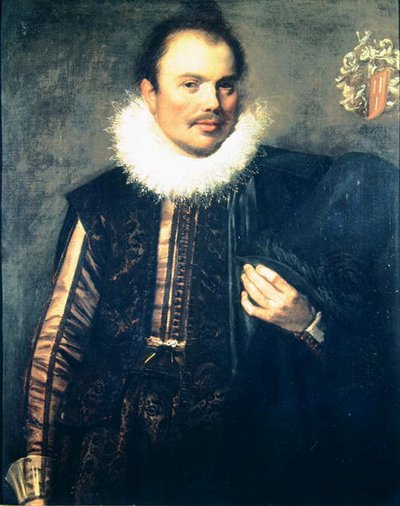 紳士の肖像 作： Frans Hals