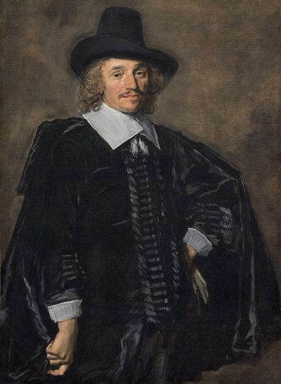 紳士の肖像 作： Frans Hals