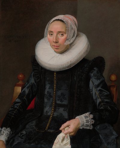 女性の肖像 作： Frans Hals