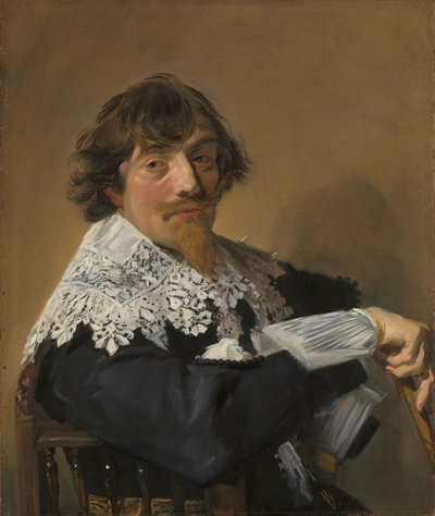 男の肖像 作： Frans Hals