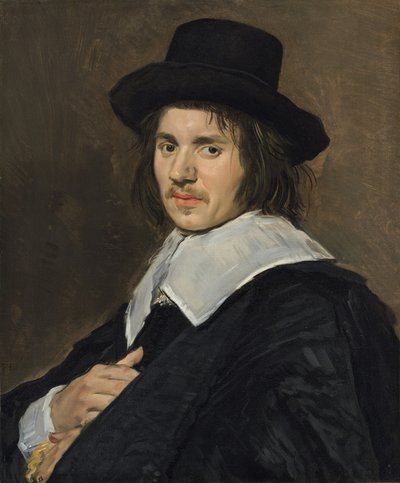 男の肖像、16481650。 作： Frans Hals