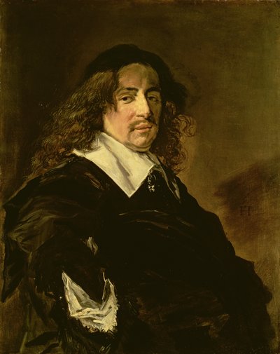 男の肖像、1660年頃 作： Frans Hals