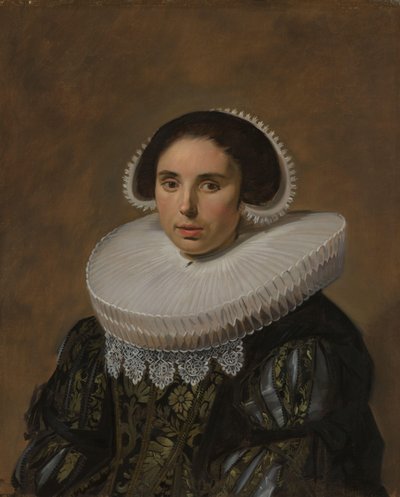 女性の肖像 作： Frans Hals