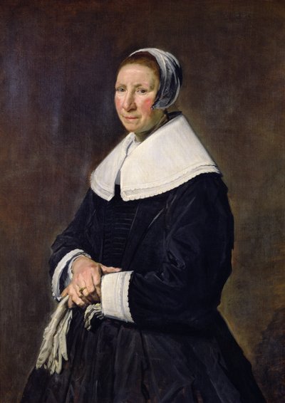女性の肖像 作： Frans Hals