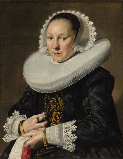 女性の肖像、おそらくAeltje Dircksdr。ペイター 作： Frans Hals