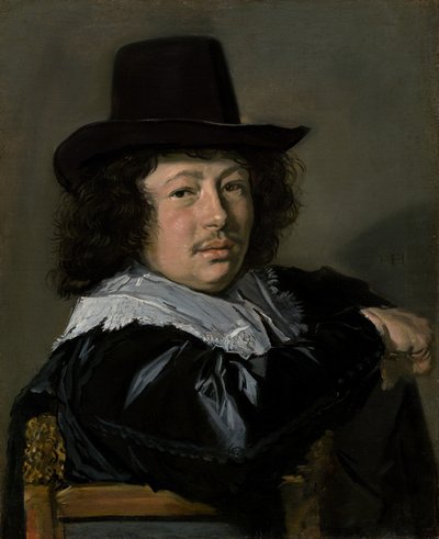 若い男の肖像、16461648。 作： Frans Hals
