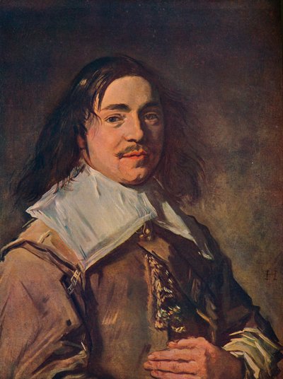若い男の肖像、1650-55 作： Frans Hals