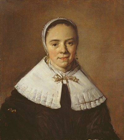 若い女性の肖像（油彩・キャンバス） 作： Frans Hals