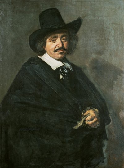 男の肖像、1654-55年頃 作： Frans Hals